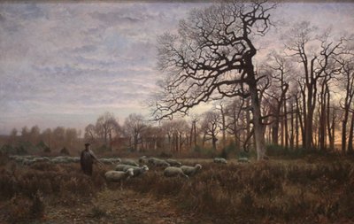 The Crossroads of the Thorn, Forest of Fontainebleau by Ferdinand Chaigneau